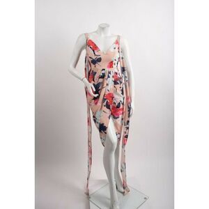 Ginger Fizz Womens Floral Dress Sz 10 MultiColor